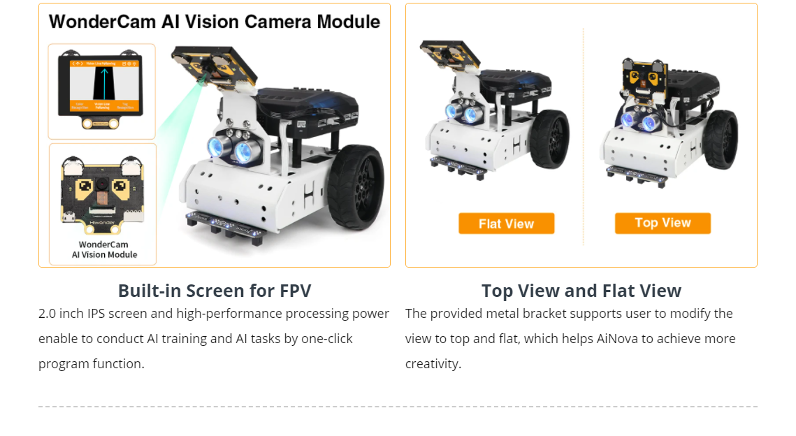 AI Vision Robot Car Kit