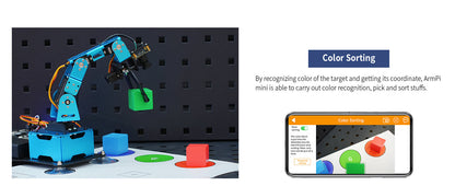 5DOF Robotic Arm Kit with AI Vision